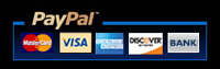 PayPal and Credit Cards Accepted